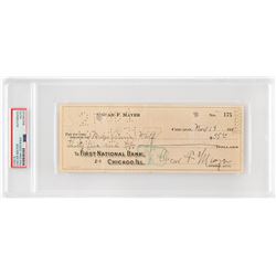 Oscar Mayer Signed Check