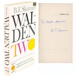 B. F. Skinner Signed Book