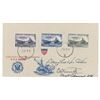 Image 1 : Douglas MacArthur and Chester Nimitz Signed First Day Cover