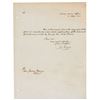Image 1 : John Rodgers Letter Signed