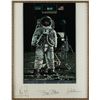 Image 1 : Apollo 11 Signed Foil Etching