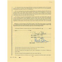 Buzz Aldrin Document Signed