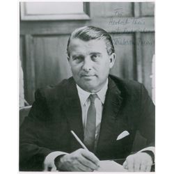 Wernher von Braun Signed photo