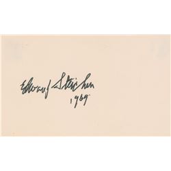 Edward Steichen Signature