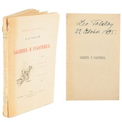 Leo Tolstoy Signed Book
