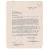 Image 1 : James M. Cain Typed Letter Signed