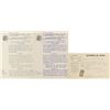 Image 1 : Alphonse and Julia Daudet Documents Signed