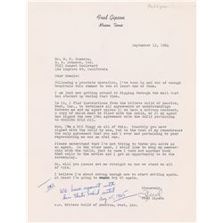 Fred Gipson Signed Letters
