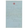 Image 1 : Joel Chandler Harris Autograph Letter Signed