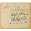 Image 1 : Niccolo Paganini Handwritten Set List Signed Handwritten Set List