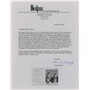 Image 3 : Beatles Signed Promotional Card