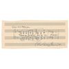 Image 1 : Robert Russell Bennett Autograph Musical Quotation Signed
