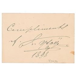 Eugene Ysaye Signature