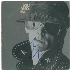 Lou Reed Signed Album