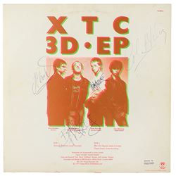 XTC Signed Album