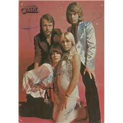 ABBA Signed Postcard