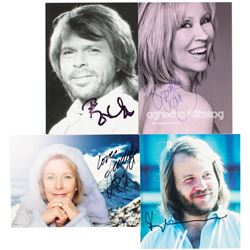 ABBA Signed Photographs