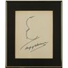Image 2 : Alfred Hitchcock Signed Sketch