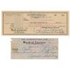 Image 1 : Lucille Ball and Desi Arnaz Signed Checks