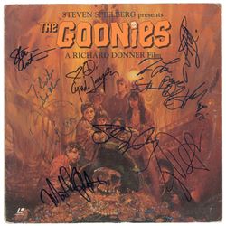 The Goonies Signed Laser Disc