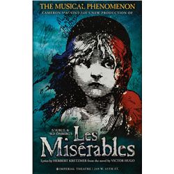 Les Miserables Signed Poster