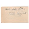 Image 1 : Will Rogers Signature