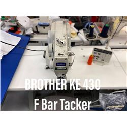 Brother Model KE 430F Bar Tacker