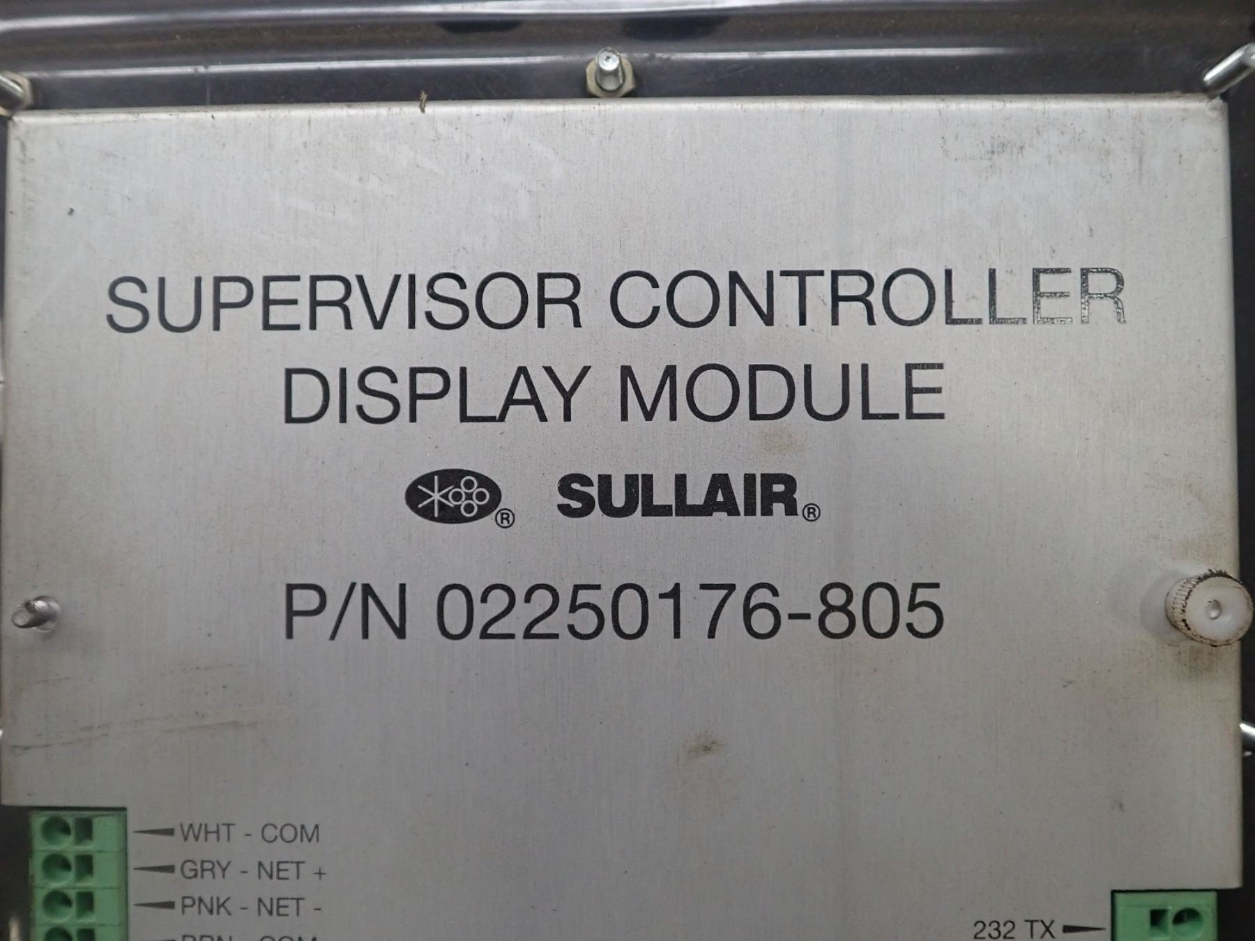Sullair Supervisor Controller Display Module, P/N: 02250176-805