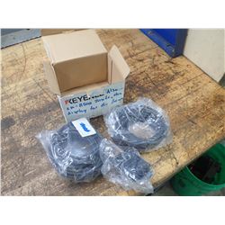 New Keyence Laser Sensor Display with Cables, M/N: LK-HD500