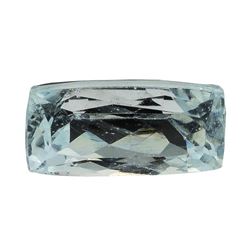 8.58 ct.Natural Cushion Cut Aquamarine