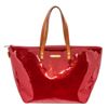 Image 1 : Louis Vuitton Red Vernis Monogram Leather Bellevue GM Bag