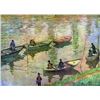 Image 1 : Claude Monet - Fishermen on the Seine at Poissy