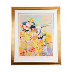 "Racquetball" by LeRoy Neiman - Limited Edition Serigraph