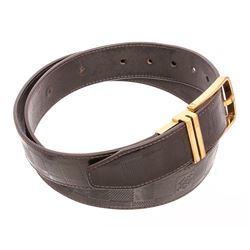 Louis Vuitton Dark Brown Damier Infini Reversible Boston Belt 100cm