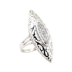 0.50 ctw Diamond Ring - 14KT White Gold