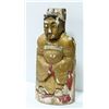 Image 1 : 1800S ASIAN STYLE HAND CARVED NEWEL POST