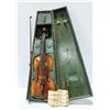 Image 1 : 110 YEAR OLD VIOLIN WITH WOODEN CASE