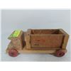 Image 1 : WW2 VINTAGE WOOD TRUCK WITH CHEESE BOX TRUCK BED