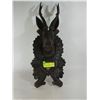 Image 1 : 1930S CARVED BLACK FOREST STAG 20" TALL FROM EURO