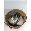 Image 2 : VINTAGE LILYDALE POULTRY BASKET  FILLED WITH