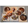 Image 1 : LOT OF 8 BRADFORD EXCHANGE COLLECTOR PLATES