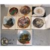 Image 1 : LOT OF 7 BRADFORD EXCHANGE COLLECTOR PLATES