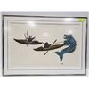Image 1 : CAPE DORSET BAY PRINT TIKELOG (MYSTICAL BEAST)