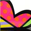 Image 2 : Romero Britto"For You" Hand Signed Limited Edition Sculpture; Authenticated.