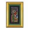 Image 1 : Raphael Abecassis"The Garden of Eden" Hand Signed Framed Original Painting with COA.