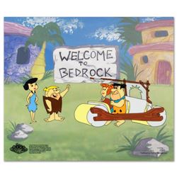  Fred's New Car  Limited Edition Sericel from the Popular Animated Series The Flintstones with Certi