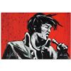 Image 1 : "Elvis Presley (Revolution)" Limited Edition Giclee on Canvas (40" x 30") by David Garibaldi, Number