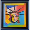 Image 2 : Peter Max- Original Lithograph "Liberty Head XV (Mini)"