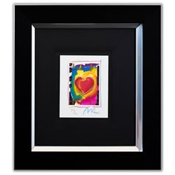 Peter Max- Original Lithograph "Heart Series I"