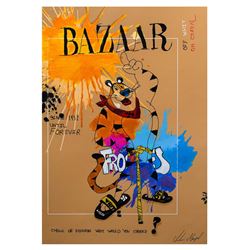 Shani Moyal- Original Mixed Media "Tony the Tiger"